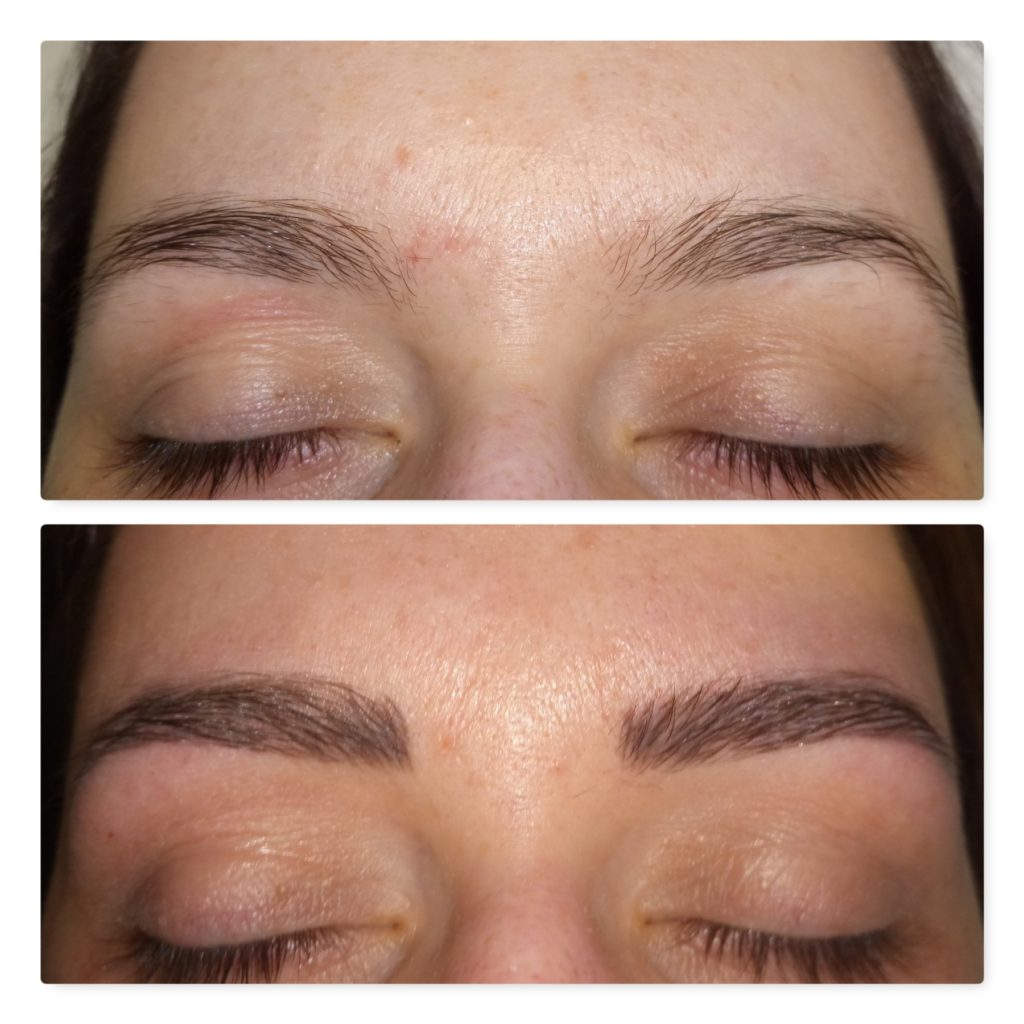 before microblading taken were 30th 12th bottom august october healed kb pro